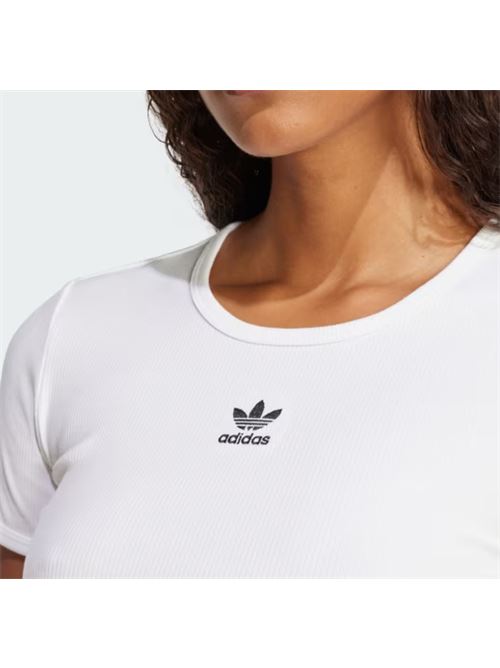 ess rib tee ADIDAS ORIGINAL | JC9026WHITE